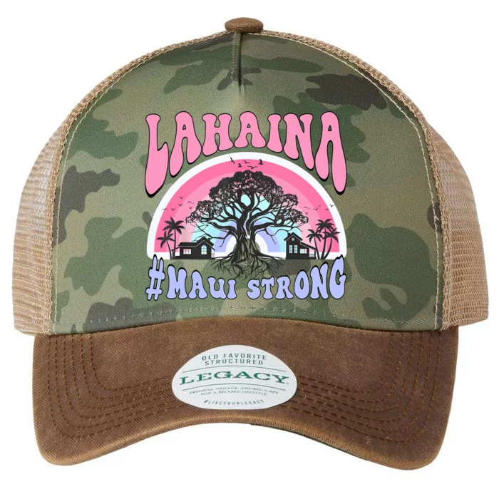 Lahaina Strong Maui Hawaii Legacy Tie Dye Trucker Hat