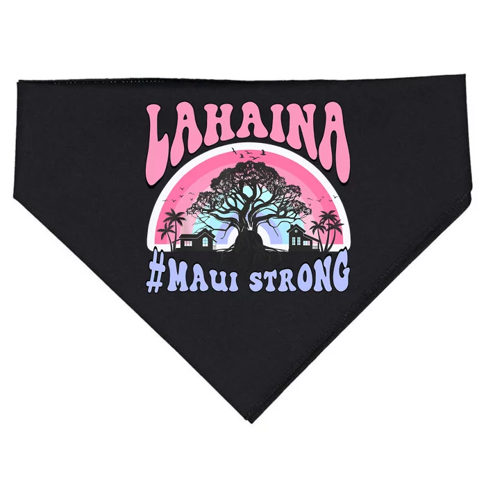 Lahaina Strong Maui Hawaii USA-Made Doggie Bandana