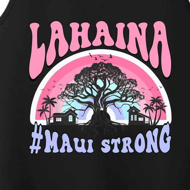 Lahaina Strong Maui Hawaii Performance Tank