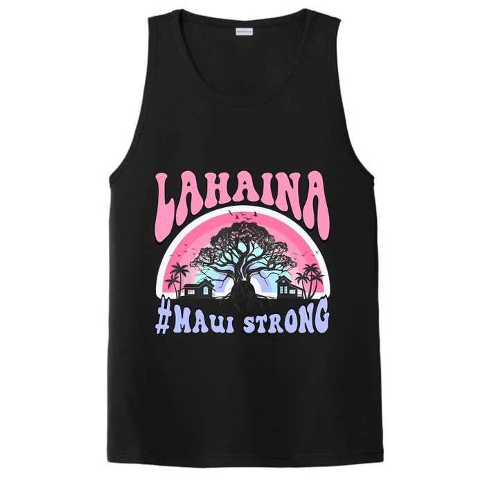 Lahaina Strong Maui Hawaii Performance Tank