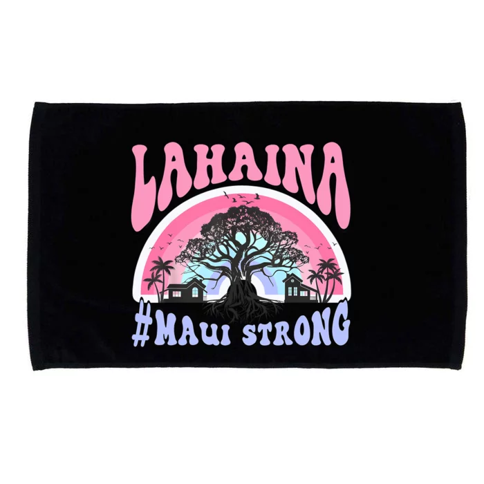 Lahaina Strong Maui Hawaii Microfiber Hand Towel