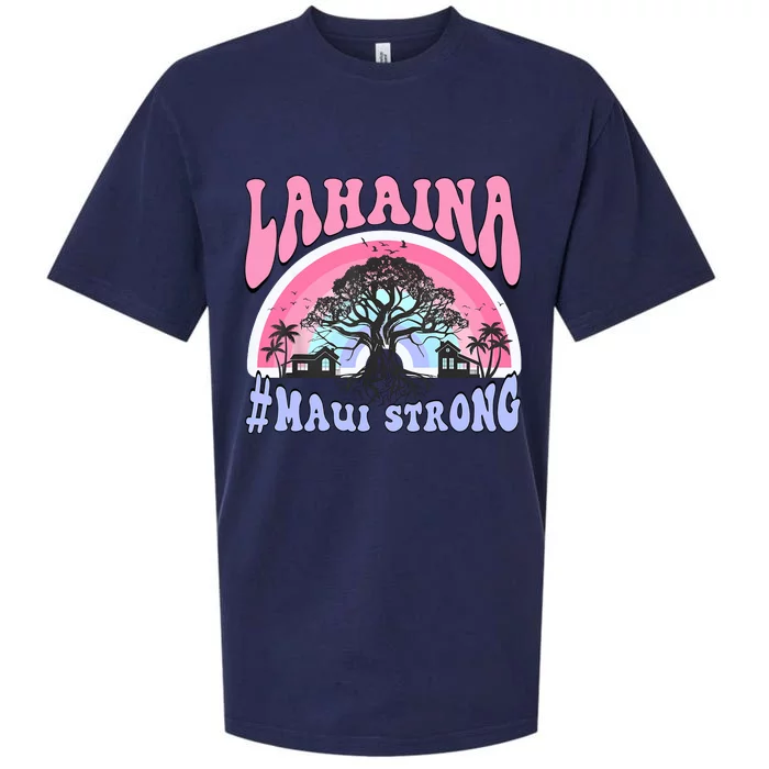 Lahaina Strong Maui Hawaii Sueded Cloud Jersey T-Shirt