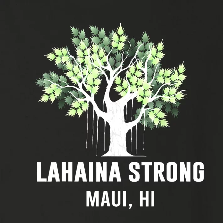 Lahaina Strong Maui Hawaii Old Banyan Tree Toddler Long Sleeve Shirt