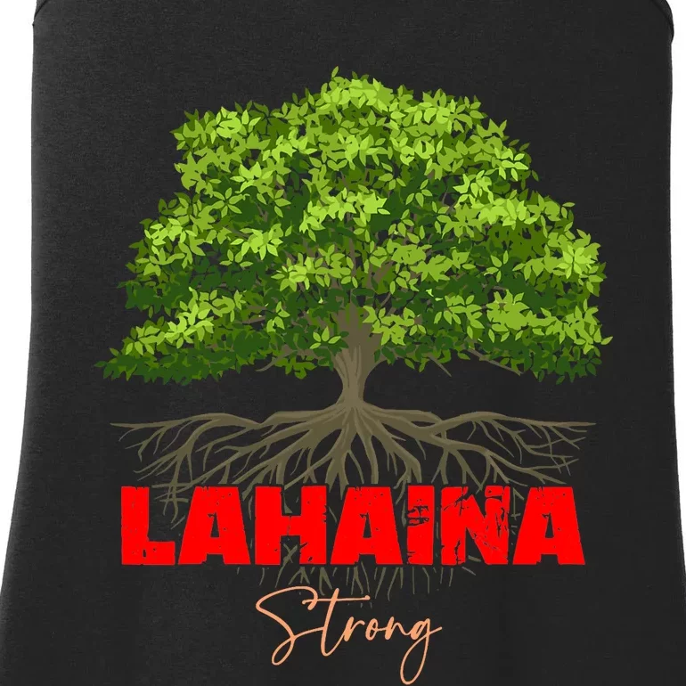 Lahaina Strong Maui Hawaii Ladies Essential Tank