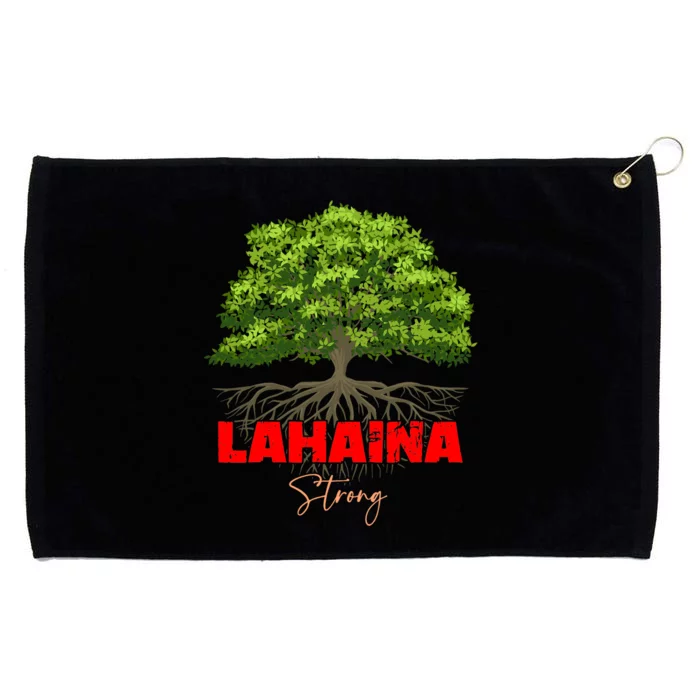 Lahaina Strong Maui Hawaii Grommeted Golf Towel