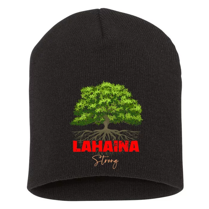 Lahaina Strong Maui Hawaii Short Acrylic Beanie