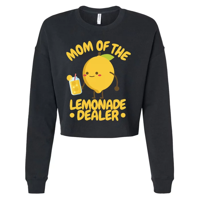 Lemonade Stand Mom Cropped Pullover Crew