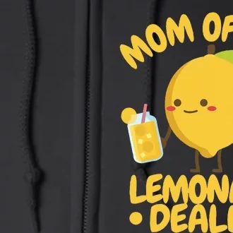 Lemonade Stand Mom Full Zip Hoodie