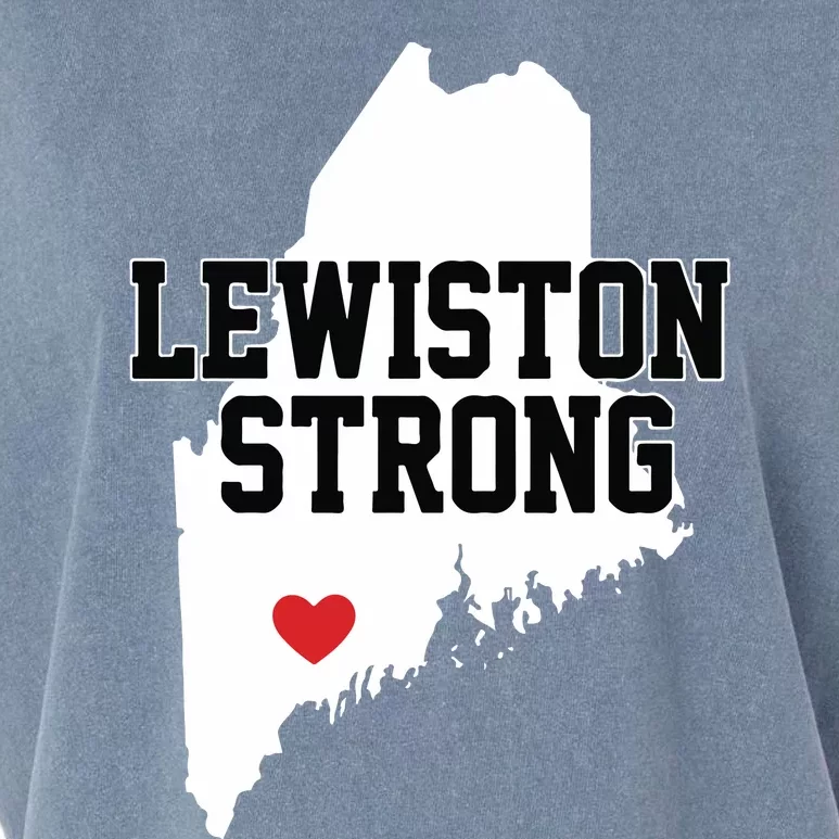 Lewiston Strong Maine Strong Garment-Dyed Women's Muscle Tee