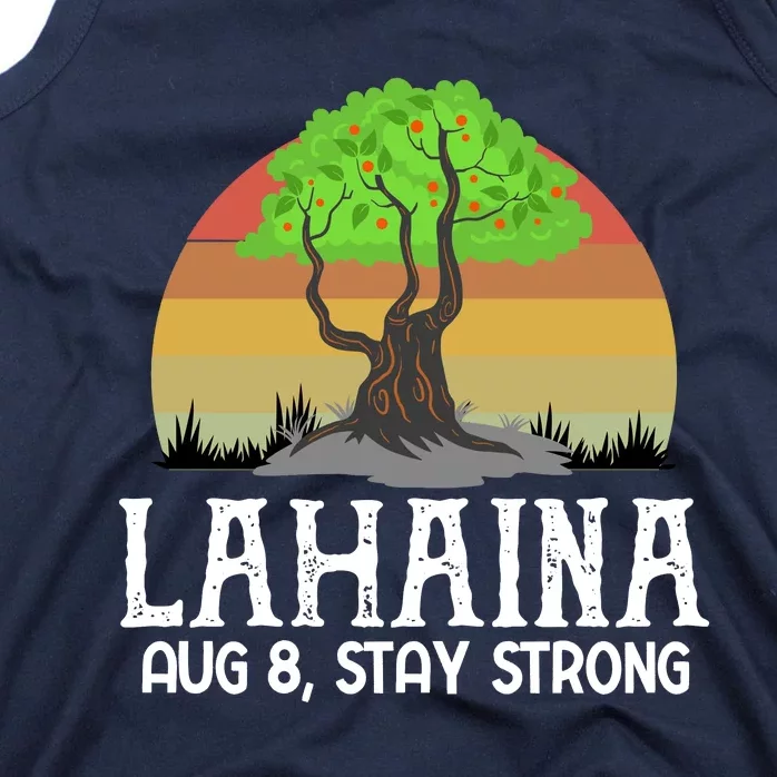 Lahaina Survivor Maui Hawaii Strong Tank Top