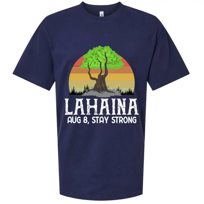 Lahaina Survivor Maui Hawaii Strong Sueded Cloud Jersey T-Shirt