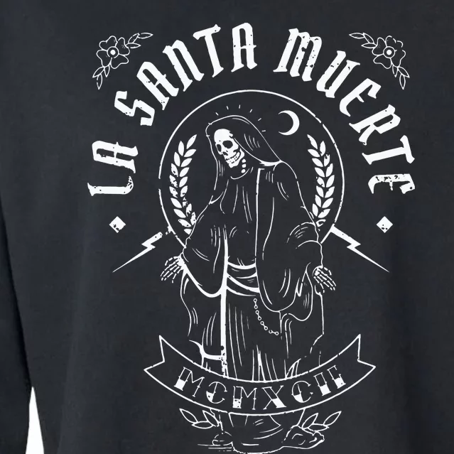 La Santas Muertes For Men Women Cropped Pullover Crew