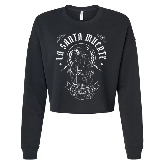 La Santas Muertes For Men Women Cropped Pullover Crew