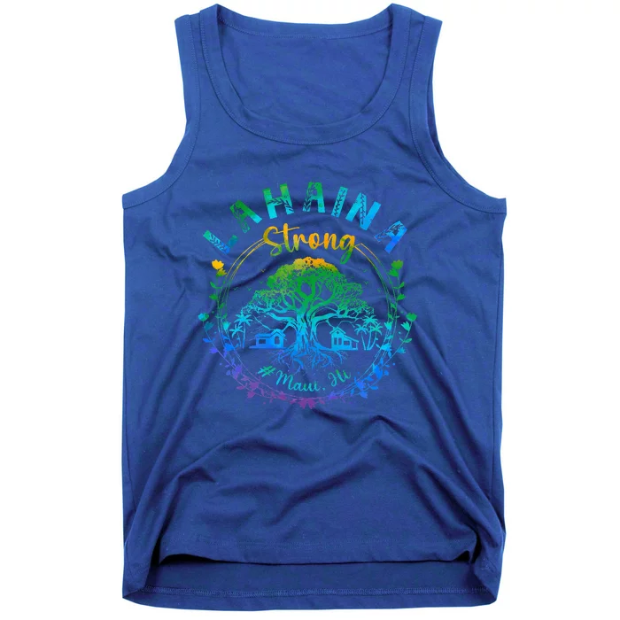 Lahaina Strong Maui Hawaii Old Banyan Tree saved majestic Tank Top