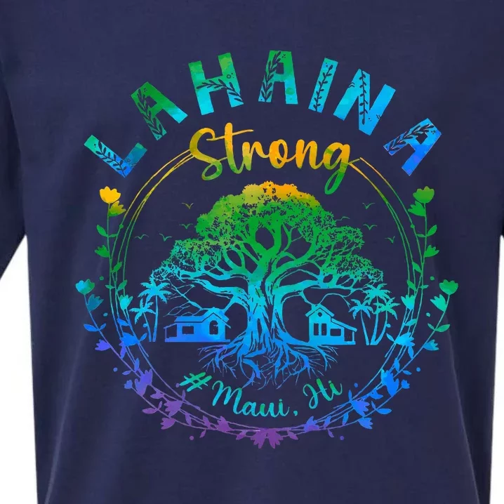 Lahaina Strong Maui Hawaii Old Banyan Tree saved majestic Sueded Cloud Jersey T-Shirt