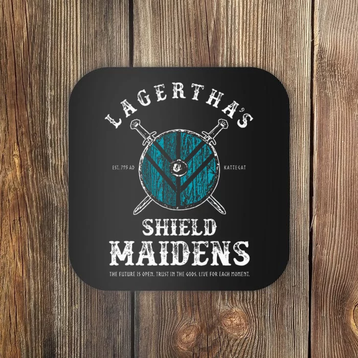 LagerthaS Shield Maidens Viking Warrior Shieldmaiden Coaster