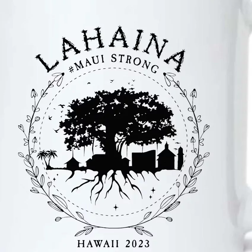 Lahaina Strong Maui Hawaii Old Banyan Tree saving love Black Color Changing Mug