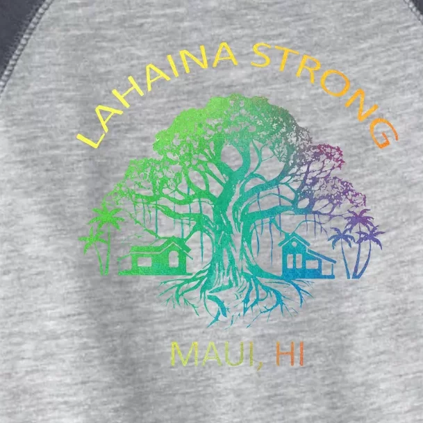 Lahaina Strong Maui Hawaii Old Banyan Tree saving thank you Toddler Fine Jersey T-Shirt