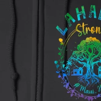 Lahaina Strong Maui Hawaii Old Banyan Tree saved majestic Full Zip Hoodie