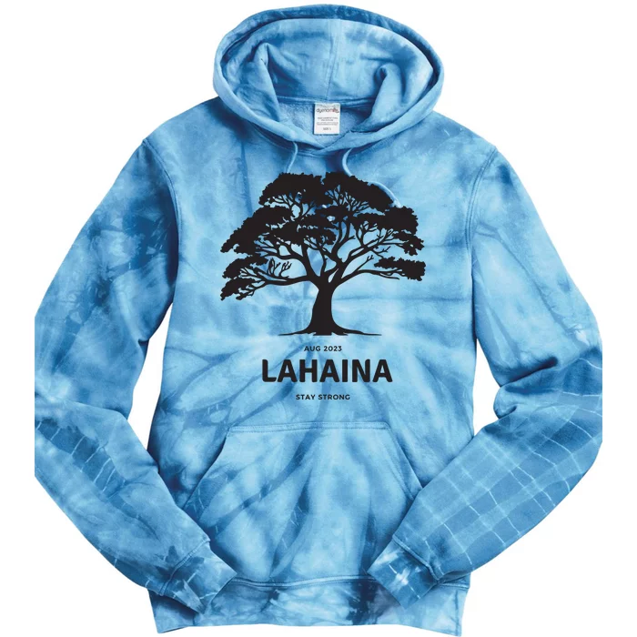 Lahaina Support Maui Strong Tie Dye Hoodie