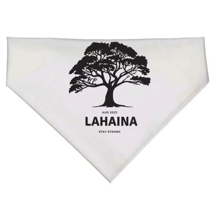 Lahaina Support Maui Strong USA-Made Doggie Bandana