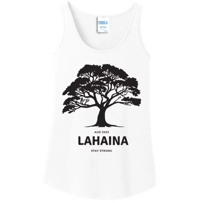 Lahaina Support Maui Strong Ladies Essential Tank