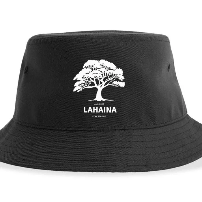 Lahaina Support Maui Strong Hawaii Sustainable Bucket Hat