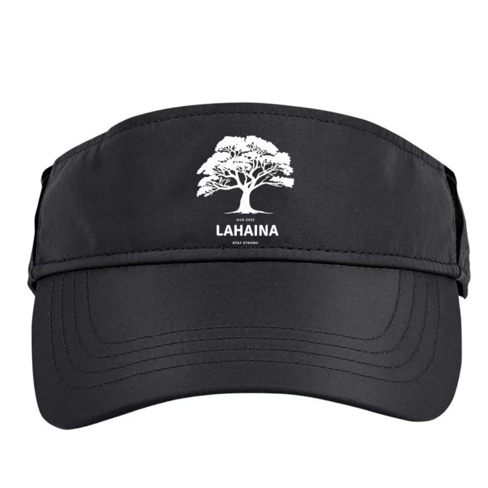 Lahaina Support Maui Strong Hawaii Adult Drive Performance Visor