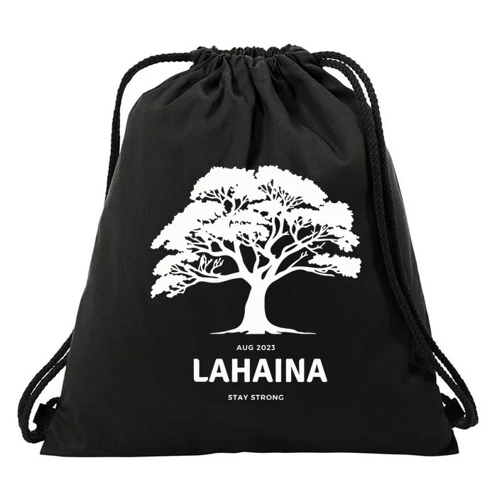 Lahaina Support Maui Strong Hawaii Drawstring Bag