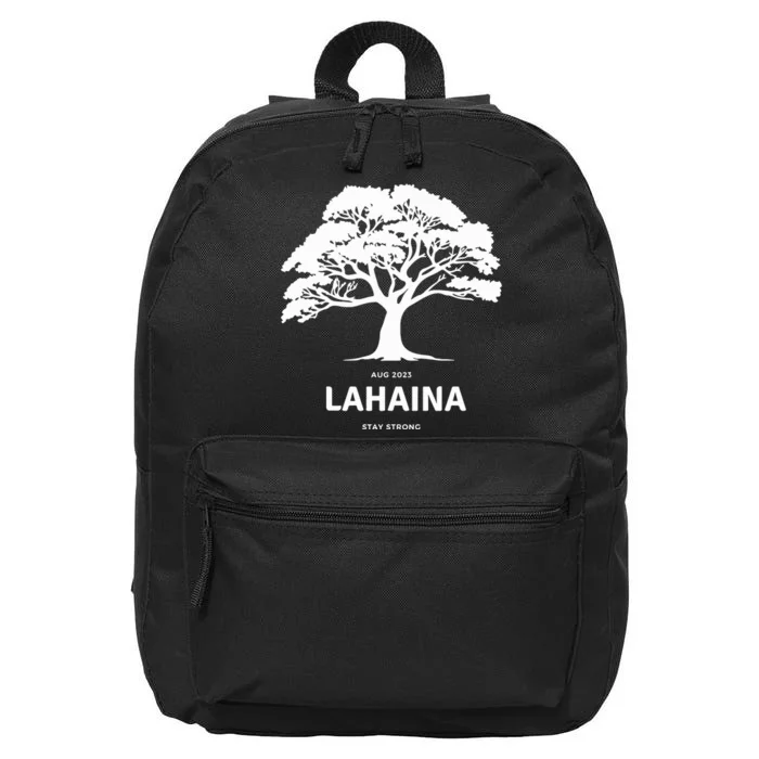 Lahaina Support Maui Strong Hawaii 16 in Basic Backpack