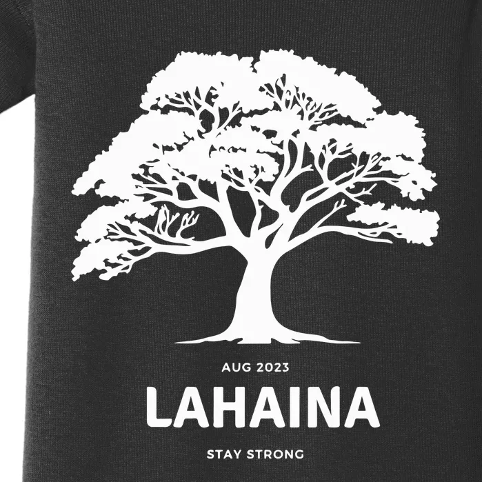 Lahaina Support Maui Strong Hawaii Baby Bodysuit