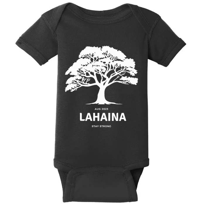 Lahaina Support Maui Strong Hawaii Baby Bodysuit