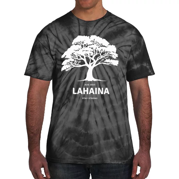 Lahaina Support Maui Strong Hawaii Tie-Dye T-Shirt