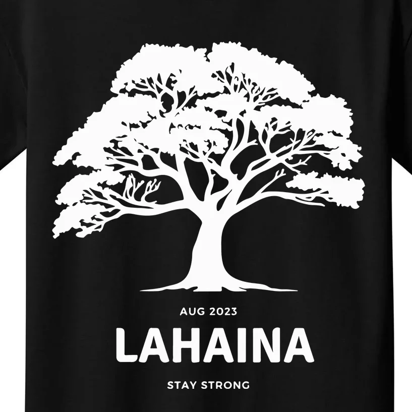 Lahaina Support Maui Strong Hawaii Kids T-Shirt