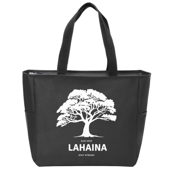 Lahaina Support Maui Strong Hawaii Zip Tote Bag