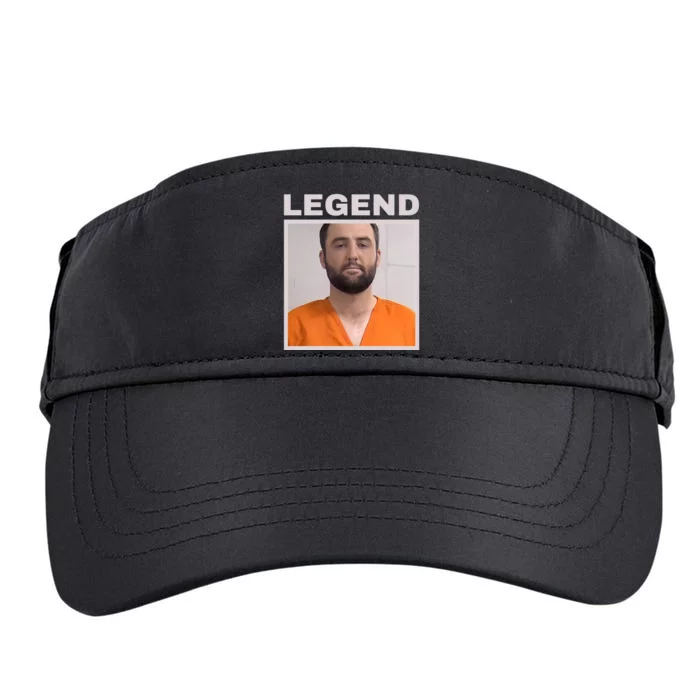 Legend Scottie Mugshot Adult Drive Performance Visor