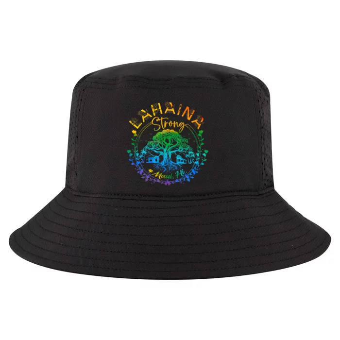 Lahaina Strong Maui Hawaii Old Banyan Tree Saved Majestic Cool Comfort Performance Bucket Hat