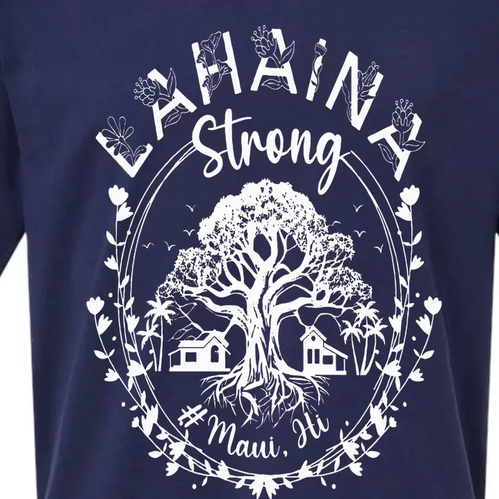 Lahaina Strong Maui Hawaii Old Banyan Tree saved majestic Sueded Cloud Jersey T-Shirt