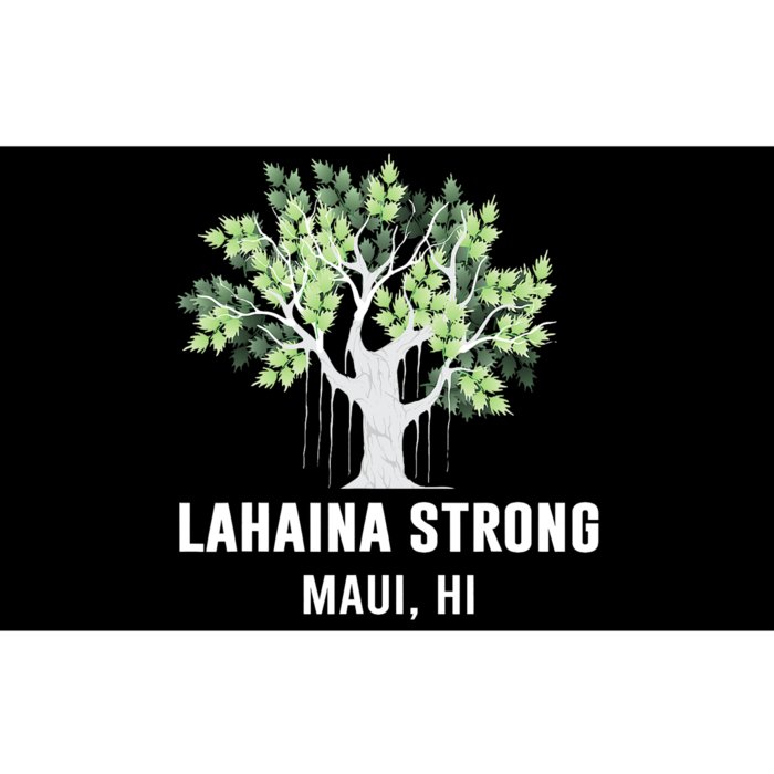 Lahaina Strong Maui Hawaii Old Banyan Tree Bumper Sticker