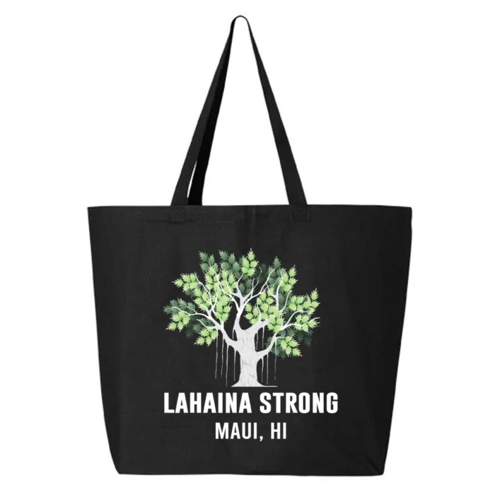 Lahaina Strong Maui Hawaii Old Banyan Tree 25L Jumbo Tote