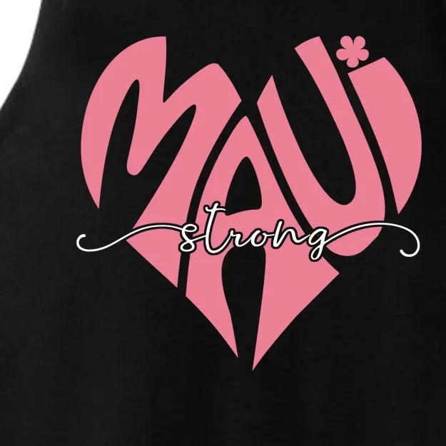 Love Support Maui Strong Ladies Tri-Blend Wicking Tank