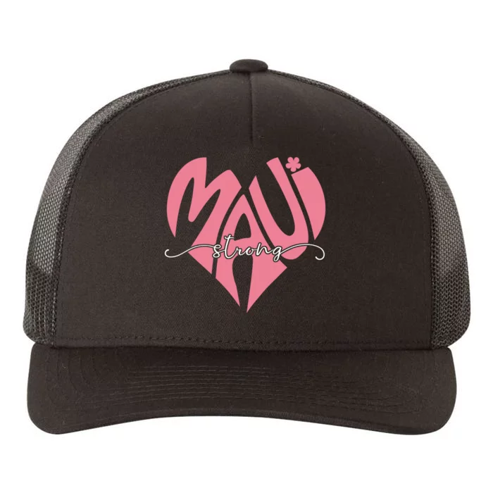 Love Support Maui Strong Yupoong Adult 5-Panel Trucker Hat