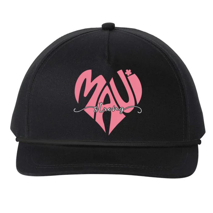 Love Support Maui Strong Snapback Five-Panel Rope Hat