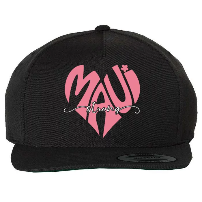 Love Support Maui Strong Wool Snapback Cap