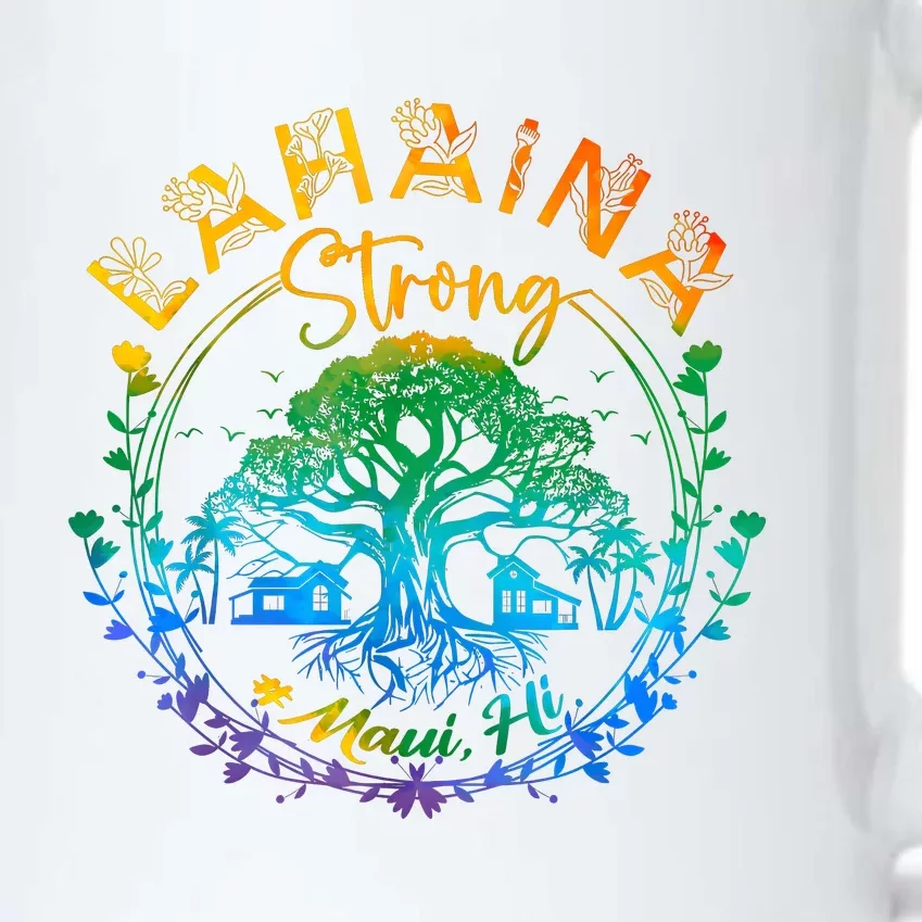 Lahaina Strong Maui Hawaii Old Banyan Tree Saved Majestic Black Color Changing Mug