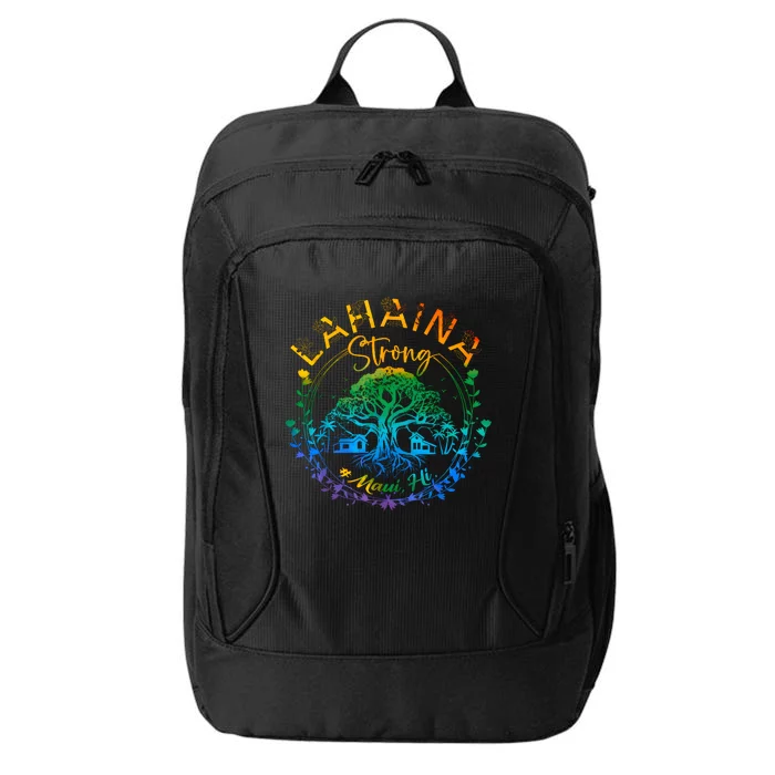 Lahaina Strong Maui Hawaii Old Banyan Tree Saved Majestic City Backpack