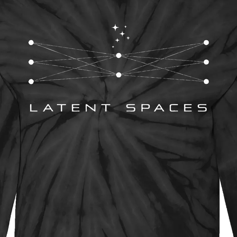 Latent Spaces Neural Network Tie-Dye Long Sleeve Shirt