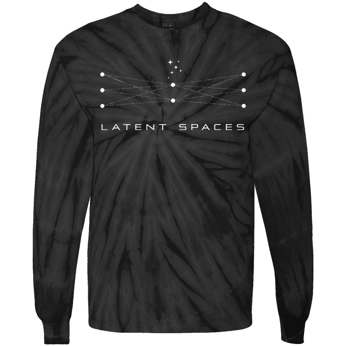 Latent Spaces Neural Network Tie-Dye Long Sleeve Shirt