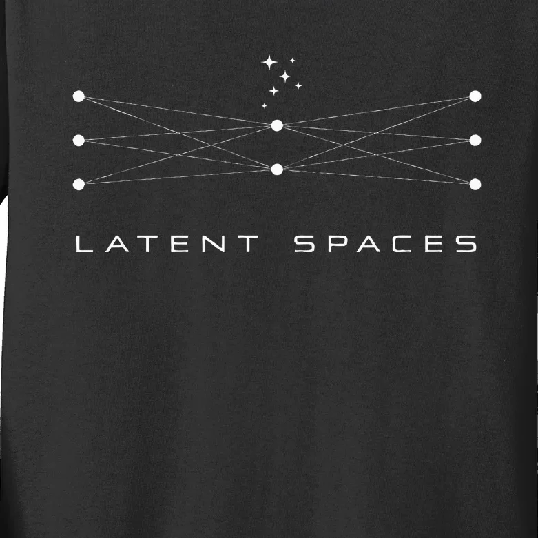 Latent Spaces Neural Network Kids Long Sleeve Shirt