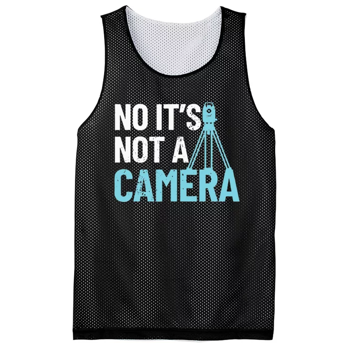 Land Surveyor No it's not a Camera Surveyor Mesh Reversible Basketball Jersey Tank